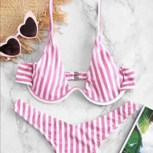 BNWT Perfect pink tiny bikini - size S/M